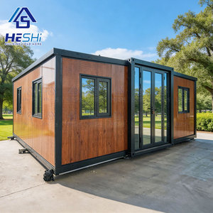 Casa Contenedor Prefabricada Expandible Personalizada de 20 y 40 Pies, con 1, 2, 3, 4 o 5 Dormitorios, Moderna, Portátil, Tipo Villa - Product Image 1