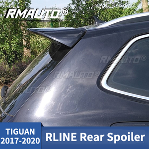 Alerón trasero RMAUTO Car Rline para ventana trasera, difusor de labio, negro brillante, para Volkswagen VW TIGUAN L 2017-2020. - Product Image 4