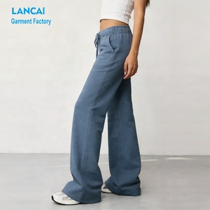 Fabricants de vêtements, pantalons décontractés pour femmes, vêtements de sport, pantalons de jogging, pantalons de sport à pattes d'éléphant - Product Image 1