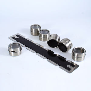 ชั้นวางเครื่องเทศในครัวแบบแม่เหล็ก6ชิ้น,ชุดอุปกรณ์ใส่เครื่องปรุงสำหรับตู้เย็น - Product Image 6