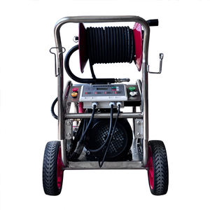 Nueva Hidrolavadora Eléctrica <span class=keywords><strong>KEMEL</strong></span> de 7.5KW de Alta Presión (con Enrollador de Manguera) para Limpiar Superficies de Paredes y Suelos de Patios - Product Image 3