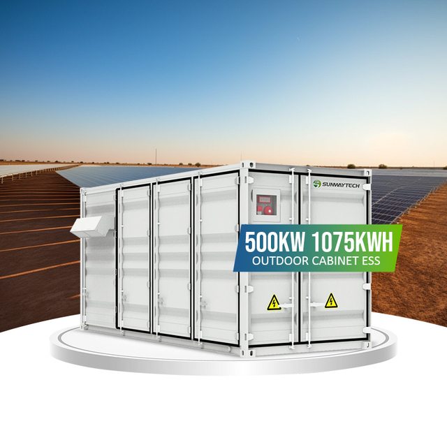 1075KWH Master Commercial Battery System Container For Peak Load Management And Savings