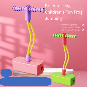 Ensemble de jeux sportifs d'extérieur pour enfants : Sifflet BB et jouets de saut en mousse Pogo Frog pour l'exercice et le plaisir des enfants - Product Image 2