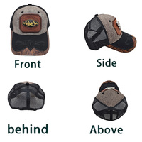 Gorra de camionero Richardson de malla con diseño de escorpión plateado 3D unisex, gorra de lona bellamente bordada, estilo vaquero occidental para pesca