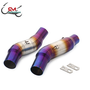 Ligne d'échappement Slip-On avec silencieux et collecteur central, 51mm, en acier inoxydable, pour KAWASAKI Z1000/<span class=keywords><strong>Z1000SX</strong></span> (2010, 2020, <span class=keywords><strong>2019</strong></span>) - Product Image 4