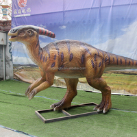 Dinosaures robotiques animatroniques LONGTU pour spectacle de dinosaures en parc 110V/220V
