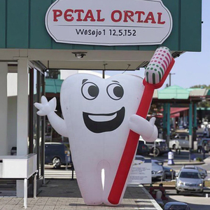 Ballon gonflable à dents géant personnalisé pour clinique dentaire en plein air publicité gonflable dessin animé - Product Image 3