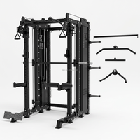 Machine Smith multifonctionnelle à charges réglables pour salle de sport, équipement de fitness professionnel, vente en gros directe usine avec contrepoids