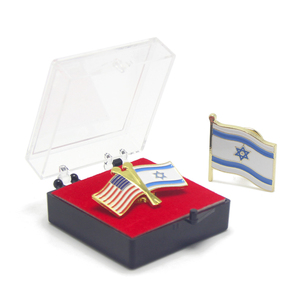 Israel US <strong>UK</strong> Germany Flags Meeting Lapel Pin Badge Peace Souvenir Gifts Israel Jewish America <strong>Brooch</strong> Cockade Metal Israel Pin - Product Image 1