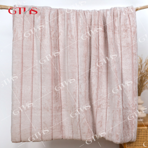 Chăn Mùa Đông Lông Xù Bán Buôn Tùy Chỉnh Chăn Ném Lông Giả Sang Trọng Màu Nâu Mềm In Hình Cho Giường Đi Văng - Product Image 3