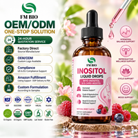 Gouttes liquides d'inositol à formule personnalisée pour l'équilibre hormonal, le cycle et le soutien de l'humeur – Service OEM de gouttes liquides d'inositol