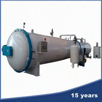 Autoclave d'imprégnation du bois LUY, technologie de pointe, construction en acier inoxydable, commande à distance, presse à froid professionnelle pour le traitement du bois