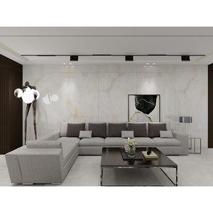 Luxuriöse Keramik-Hitzebeständige Steinplatten Polierte Oberfläche Gesinterte Steinfliesen Porzellan-Paneele für Boden und Wand - Product Image 2