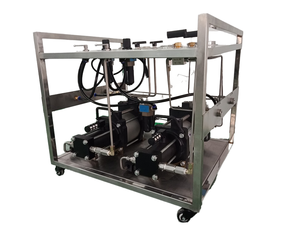 Hogedruk pneumatische zuigerpomp, hoog rendement gasversterker, 304 roestvrij staal, OEM, CE-gecertificeerd, Suncenter merk, voor zuurstof - Product Image 6