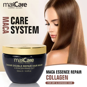 Mascarilla Capilar de Crema de Aceite de Coco Herbal Orgánico de Alta Gama Popular ODM OEM con Fórmula Reparadora para Todo Tipo de Cabello - Product Image 1