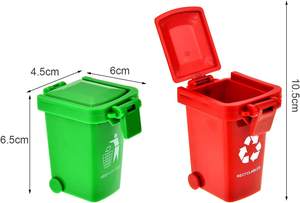 Jouets pour enfants, véhicules à pousser, poubelles, Mini camions, poubelles - Product Image 3