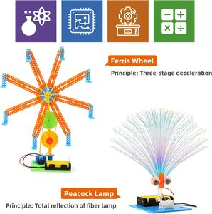 Kit de Construcción Electrónico STEM para Niños, Kit de Ciencia para Niños, Juguetes STEM para Niños - Product Image 2