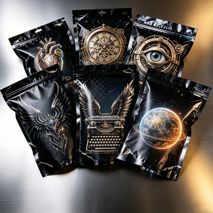 Bolsa Sellable de Plástico de Grado Alimenticio, Resistente al Agua y Antiolor, de 3.5g, con Lámina de Aluminio y PE, para Alimentos de Bebé y Pasteles, Personalizable - Product Image 6