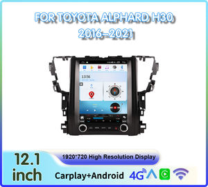 Krando 12.1 "Navigation de voiture de style Tesla pour <span class=keywords><strong>TOYOTA</strong></span> Alphard H30 2016 - 2021 Lexus LM unité principale Android sans fil <span class=keywords><strong>Apple</strong></span> <span class=keywords><strong>Carplay</strong></span> 5G - Product Image 2