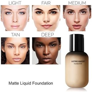 รองพื้นแต่งหน้าของเหลวเนื้อด้านติดทนนานครีม bb สำหรับผิวทุกสีสินค้าตรา - Product Image 6