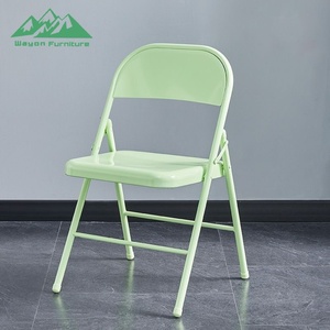 <span class=keywords><strong>Sedia</strong></span> da <span class=keywords><strong>Giardino</strong></span> Pieghevole Wayon in Metallo Nero con <span class=keywords><strong>Cuscino</strong></span> Grigio, Arredo Esterno Portatile per Patio, Prato e Bordo Piscina - Product Image 2