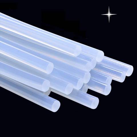 New 7/11mm EVA Transparent Hot Melt Glue Sticks Polyurethane-based for Packing and Woodworking