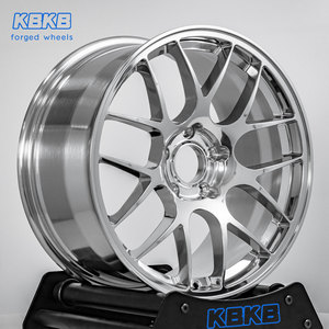 Cerchi in Alluminio Forgiato KBKB 5*112 5*114.3 5*139.7 15 16 <span class=keywords><strong>17</strong></span> 18 19 20 21 22 24 Pollici Multirazza Lucidati Sostituzione Ruote Cromate - Product Image 1