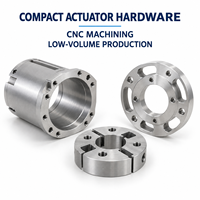 Komponen Robot Humanoid HANCHI HC-0130 yang Dibuat dengan Mesin CNC (Aluminium/Aloi Seng) untuk Perangkat Elektronik Digital - Produksi Skala Kecil