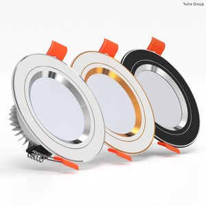 IP44 Aluminum Modern Recessed LED <b>Downlight</b> with Touch On/Off Switch Dimmable for Home/Office/Hotel Use - Product Image 5