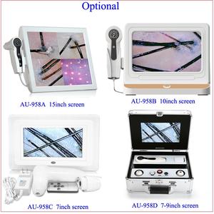 Détecteur portable de points noirs Au-958A, analyseur de peau, de cheveux, de pores et de follicules, appareil de beauté - Product Image 3