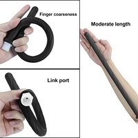 Douche anale et enema avec 4 buses de pulvérisation d'eau en silicone confortables pour hommes et femmes, tuyau d'irrigation anale réutilisable