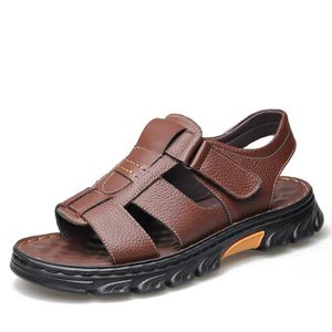 Nouvelles sandales pour hommes 2025 – Résistantes à l'usure, antidérapantes, imperméables, pour la plage, la conduite et le sport, grandes tailles - Product Image 1