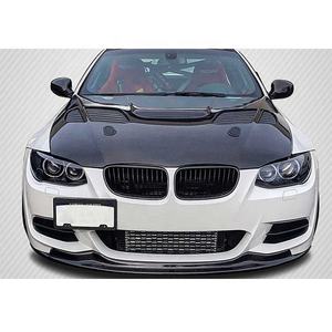 Piezas automotrices capó negro Bodykit fibra de carbono GTR motor capó rejillas de ventilación para 2007 M3 E90 E92 E93 2008 <span class=keywords><strong>335i</strong></span> 2013- - Product Image 5