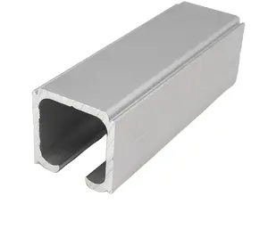 Wandgemonteerde Schuifdeurbaan En Roller Voor Schuifdeurfitting Aluminium Frame Glazen Deur Hardware