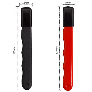 Guest Quality Knife <b>Sharpener</b> 125Mm Ceramic Flat File For Kitchen Garden <b>Tools</b> Red Black - Product Image 1