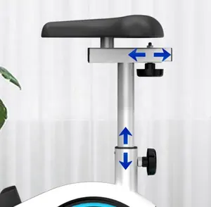 Nouveau design Gym magnétique Cross Trainer pour la maison Fitness Machine pour la maison 8 vitesses réglage magnétron MuteUse Spinning Bike - Product Image 3