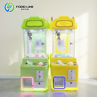 Machine à griffes de table compacte avec accepteur de billets