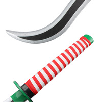 Lame en bambou pour costume de Cosplay, lame en bambou, Iguro, Obanai, pas cher, inspiré du dessin animé japonais