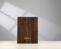 Haut de gamme personnalisé Annatto bois Plaque trophée en alliage d'aluminium autorisation commerciale cérémonie reconnaissance maison bureau cadeau modèle