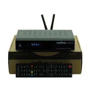 卫星电视机顶盒H9双Se: 2 x公共接口插槽 (CI +) 和DVB-S2X + DVB-S2X双调谐器内置