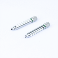Guide de perçage fileté en acier inoxydable avec système de verrouillage ALP, instruments orthopédiques vétérinaires pour la fixation des traumatismes et des fractures, 70 mm