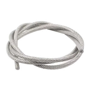 Câble métallique flexible enduit de PVC câble souple diamètre de <span class=keywords><strong>corde</strong></span> à <span class=keywords><strong>linge</strong></span> en acier inoxydable transparent 0.8/1/1.5/2/2.5/3/4mm - Product Image 1