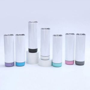 Vaso Térmico Portátil de Acero Inoxidable 304 de 20oz con Logotipo Personalizado Impreso en Serigrafía, Moderno, Promocional, para Auto, con Altavoz - Product Image 1
