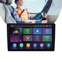 Autoradio Android universel 7 pouces 2 DIN avec WiFi, GPS, lecteur CD, carte SD, caméra de recul, USB, lecteur MP5, TV, Mirror Link