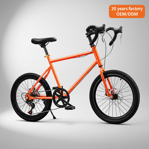 Bicicleta de Carretera Infantil Ligera de 20 y 22 Pulgadas con Frenos de Disco y 7 Velocidades, Disponible en Fábrica, Bicicleta de Carreras Junior para Niños - Product Image 1