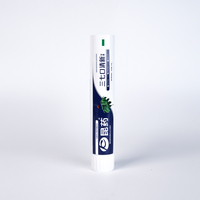 OEM Tube vide de 30g 50g 60g 75g 100g 120g 150g laminé Emballage de dentifrice Tube dentifrice Emballage de dentifrice avec couvercle supérieur rabattable