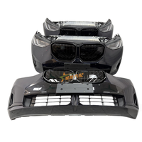 Kit de Desmontaje de Parachoques Original de Alta Calidad para X3 G48 G08, Incluye Parrilla Delantera, Radiador y Faros, Color Negro Carbón