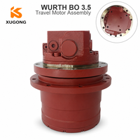 Ensemble moteur de translation WURTH-BO-3.5 pour mini-excavatrice de 3,5 tonnes, boîte de vitesses finale