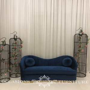 Divano in velluto a forma di cuore in tessuto morbido per ospedale o officina domestica - Product Image 3