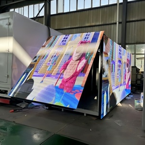 Outdoor HD P4 Full Color 16 Feet LED Screen Upbody 4x2 Led Display Advertising Truck - Product Image 1